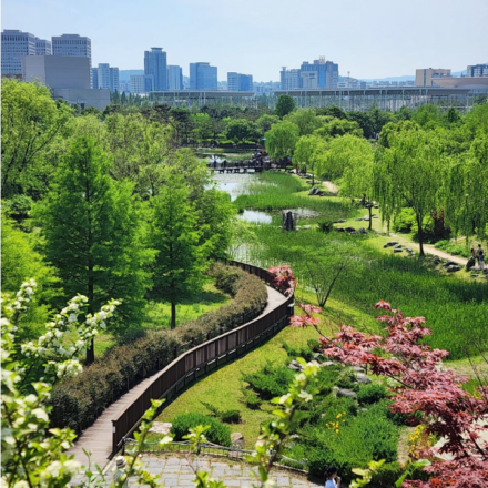 Seo-gu Tourist Site in Daejeon, Korea