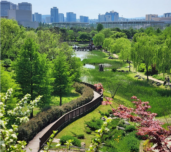 Seo-gu Tourist Site in Daejeon, Korea