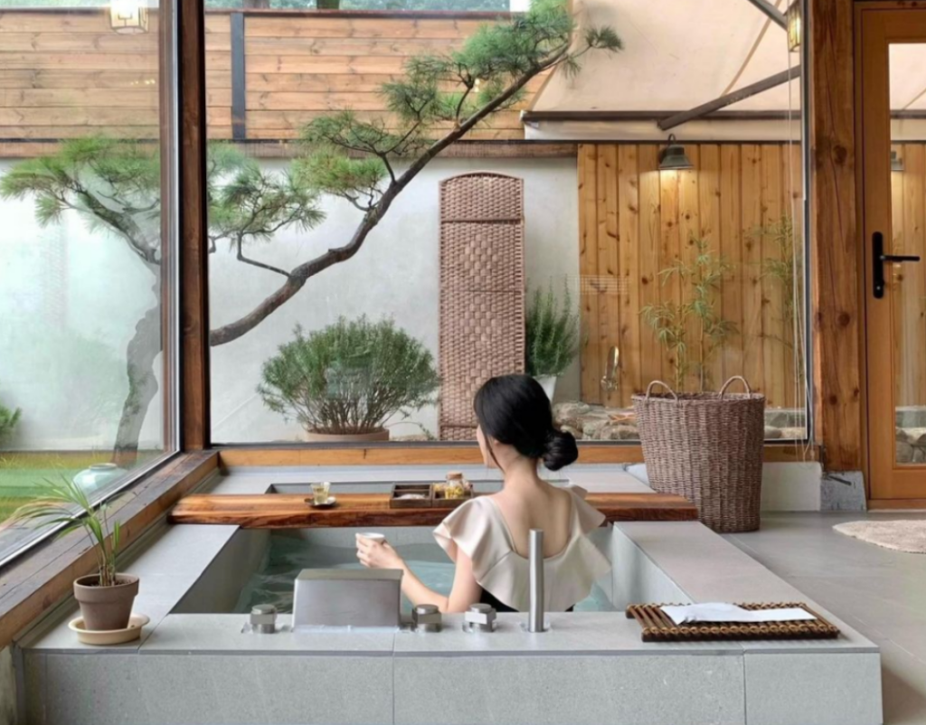 Hanok Stay jacuzzi