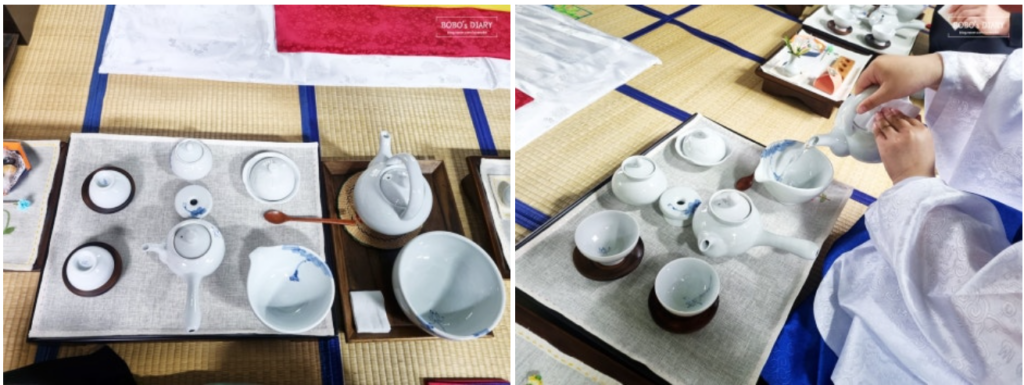 Basic Tea Set Preparation Procedure